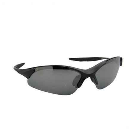 XPO XPO X3667PCP SMOKE Gator Polarized Rimless Sunglasses - Matte Black - Smoke Lens X3667PCP SMOKE